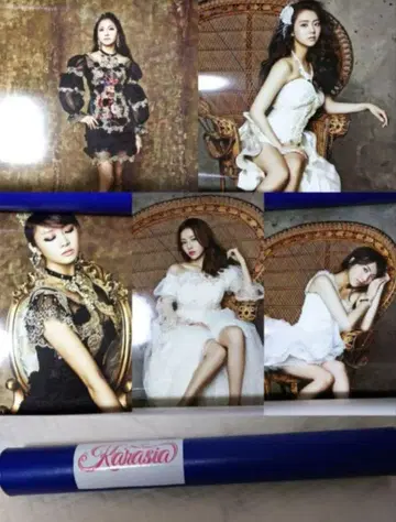 KARA 포스터 규리 승연 니콜 하라 지연 공식 KARASIA