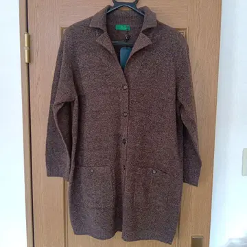 새상품 미사용 택 포함 Thalia 브라운 니트 가디건 M