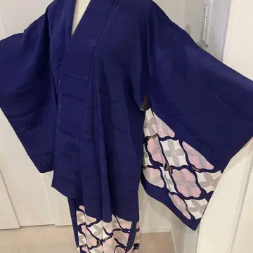 다이쇼 로망 쇼와 레트로 앤티크 도행 기모노 겉옷 화양절충 무용