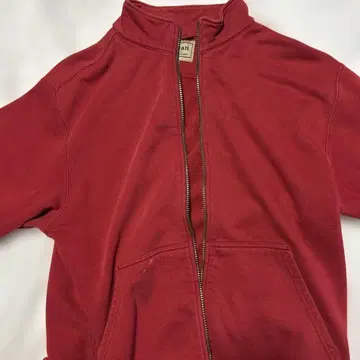 L.L.Bean 버건디 집업 맨투맨 M