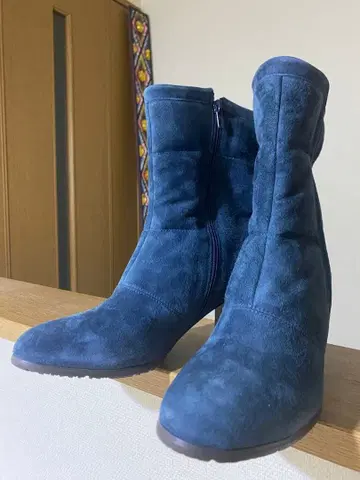 [ 하자품 ] modello 스웨이드 숏부츠 modello 24cm