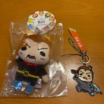 Hey!Say!JUMP 다이킹구 마스코트 & 참 & 은색 테이프