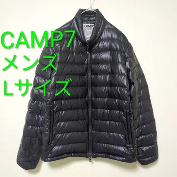 CAMP7 남성용 다운 자켓 L 사이즈 블랙