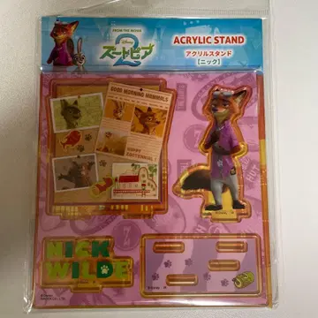주토피아 아크릴 스탠드 닉 ZOOTOPIA