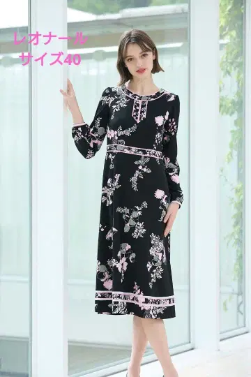 레오나르 2024 미사용 새상품 원피스