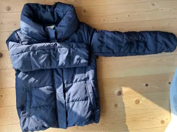 네이비 다운 자켓