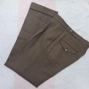 GTA x BEAMS F / 별주 SERGIO 하운드 투스 슬랙스