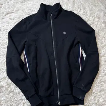 세인트앤드류스 블랙 남성용 자켓 골프웨어 더블 지퍼