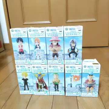 원피스 월드 컬렉터블 피규어 에니에스 로비2 5종 세트 외