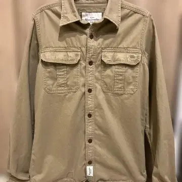 Abercrombie & Fitch 밀리터리 자켓 XL 베이지