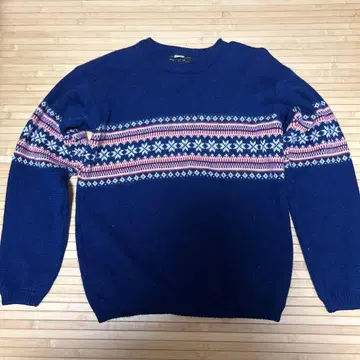 빈티지 노르딕 스웨터