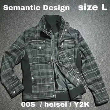 Semantic Design 자켓 L 헤이세이00s archive