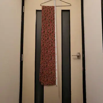 낙엽 패턴 스톨 레이스 약 220cm