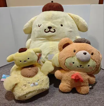 기간 한정! 폼폼푸딩 봉제 인형 4개 세트