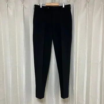 유니클로 남성용 감동 팬츠 / 울 라이크 W76cm 인심76cm 블랙