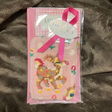 러브리 바이 페이러 툰툰 밤비노 키&카드 파우치