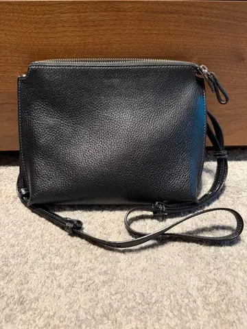 Daniel&Bob 블랙 가죽 숄더백