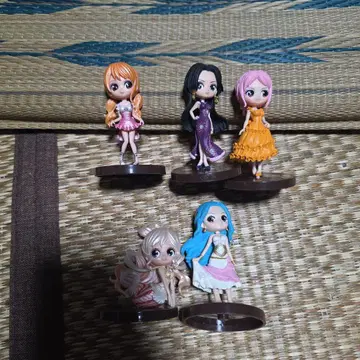 원피스 피규어 Qposket 미니 5체 세트!