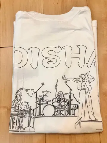 DISH// '23 Summer 티셔츠 화이트