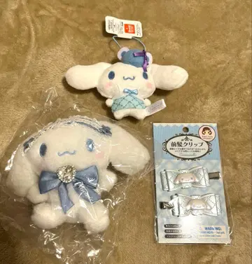 NOEMIE 노에미 시나모롤 마스코트 앞머리 클립 등