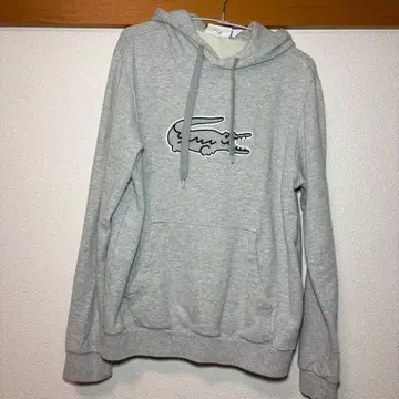 라코스테 빅 로고 후드티