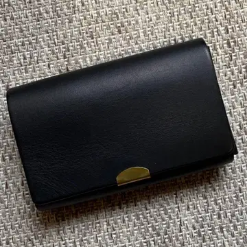 [ HERZ ] 스탠다드 명함지갑(BE-2511) 더블 BK