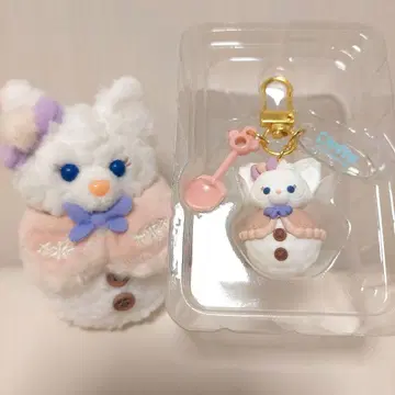 리나벨 봉제 인형 참 키링 크리스마스 디즈니씨