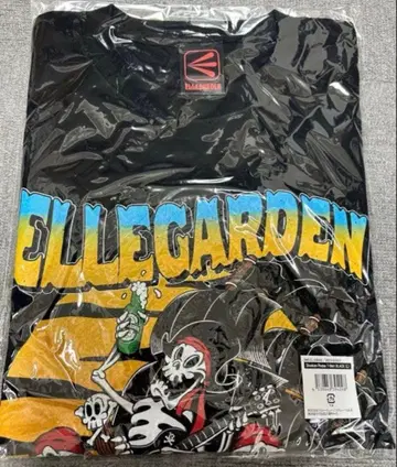 ELLEGARDEN 2023 티셔츠 블랙 L 사이즈 호소미 타케시