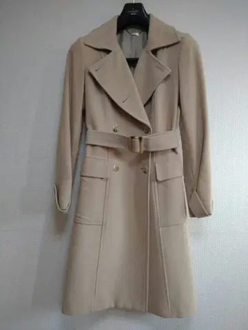 [ M 사이즈 ] ELLE 엘르 울 트렌치코트