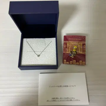 Vendome Aoyama 실버 다이아몬드 목걸이