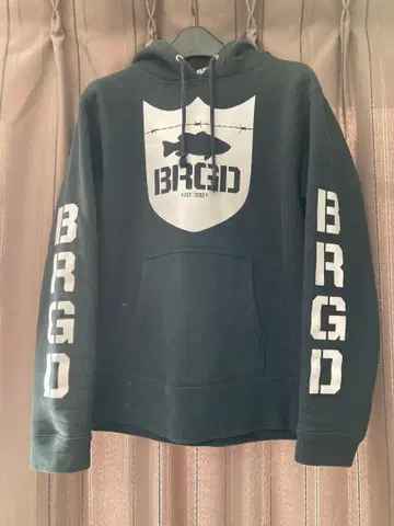 BRGD 버스브리게이드 블랙 후드티 s 사이즈