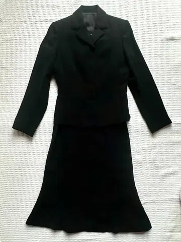 ru 블랙 포멀 원피스 자켓 9AR