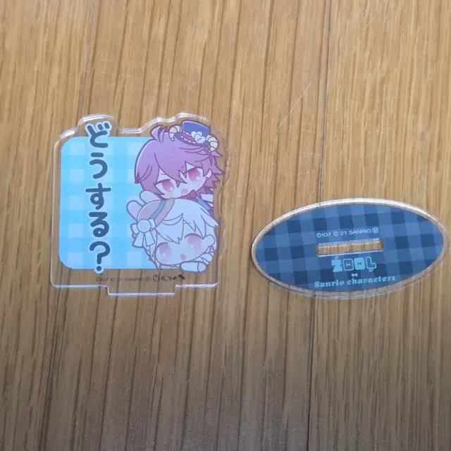 아이나나 아이돌리쉬세븐 ZOOL 산리오 아크릴 스탠드