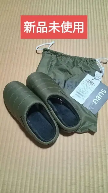 SUBU 마운틴 카키 수납 봉투 포함 사이즈 1(24~25.5cm)