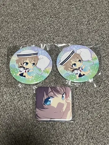 잔잔한 내일로부터 이사키 카나메 캔뱃지