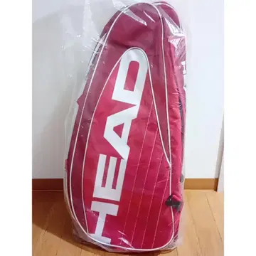 HEAD 테니스 라켓백 빨간색 화이트 여성용 남성용 백팩 가방