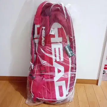 HEAD 테니스 라켓백 빨간색 화이트 여성용 남성용 백팩 가방