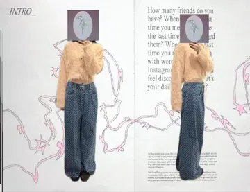 TINA:JOJUN 베이지 가디건 M