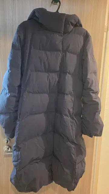 유니클로 롱 다운 자켓