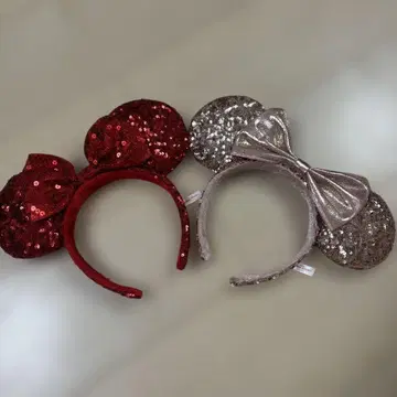 미니 마우스 머리띠 디즈니 리조트 커플