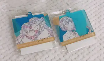 호시마치 스이세이 [키레이고토] 원화 아크릴 키링 2개 세트