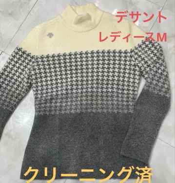 데상트 골프 여성용 M 사이즈 스웨터 DESCENTE