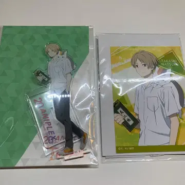 나츠메 우인장 아크릴 스탠드 캔뱃지 브로마이드 세트