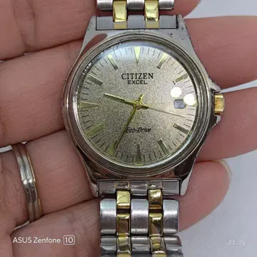 시티즌 엑셀 가동품 에코 드라이브 남성용 손목시계