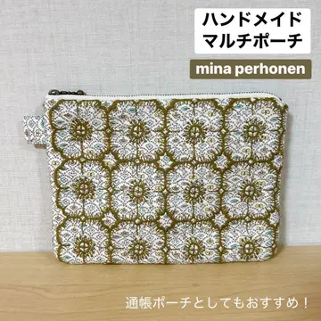 핸드메이드 파우치 통장 케이스 소품함 미나 페르호넨 anemone
