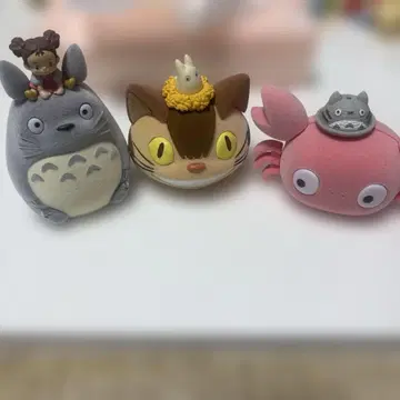 [ 3종 세트 ]  이웃집 토토로 메이 가니토토로, 고양이 버스 나와라