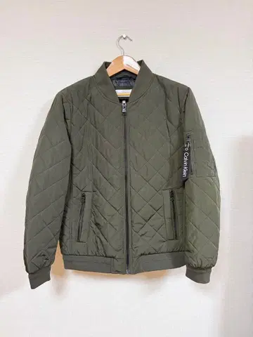 Calvin Klein 남성용 MA-1 봄버 자켓 M