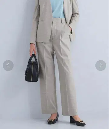 green label relaxing 카치리라 스트레이트 팬츠 40