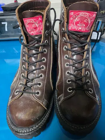 YAMANE 몽키 부츠 EVISU 24.5~25cm