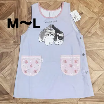 새상품 모프 샌드 에이프런 M~L 여성용 mofusand 라벤더